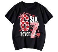 Generisch Women's Crew Neck T-Shirts with Print Equal Rights Rainbow LGBT Gay Lesbian Trans Pride T-Shirt Fashionable Print Tops Elegant Basic Top Trendy Streetwear Shirt