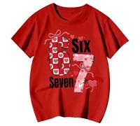 Generisch Women's Crew Neck T-Shirts with Print Equal Rights Rainbow LGBT Gay Lesbian Trans Pride T-Shirt Fashionable Print Tops Elegant Basic Top Trendy Streetwear Shirt