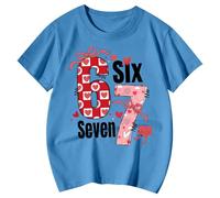 Generisch Women's Crew Neck T-Shirts with Print Equal Rights Rainbow LGBT Gay Lesbian Trans Pride T-Shirt Fashionable Print Tops Elegant Basic Top Trendy Streetwear Shirt