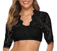 Generisch Women's Dirndl Blouse, Lace Dirndl Blouse, Dirndl Blouse, Dirndl Blouse Lace, Standing Dirndl Blouse with Special Cut-Outs on the Chest, Dirndl Blouse, Women's Off-the-Shoulder Dirndl Blouse