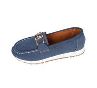 Generisch Women's Faux Leather Shoes Plain Trainers Breathable Leisure Shoes Sports Wide Feet Trainers Sports Shoes Dirndl Shoes Traditional Shoes Festive Dirndl, blue, 5 UK