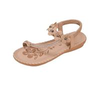 Generisch Women's Flat Sandals with Leopard Print Straps and T-Bar Construction - Flat Summer Sandals with Animal Print Braided Straps | Fashionable Leisure Sandals for Beach and Everyday Use, Style