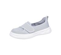 Generisch Women's Hands-Free Slip-On Trainers Without Laces Barefoot Shoes Orthopaedic Slippers Diabetic Shoes Wide Feet Forefoot Relief Shoe Soft Sole Diabetic Trainers, Hell Ashy, 5 UK
