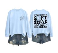 Generisch Women's Hoodie Women's Sweatshirt God is Greater Than The Highs and Lows Long Sleeve Hoodie with Motif Cardigans Comfortable Pullover Cotton Outfit, lightblue, XXL
