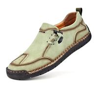 Generisch Women's Lace-up Moccasin with Soft Suede Look and Thick Tread Sole - Comfortable Slip-On Casual Shoe with Rubber Lacing System | Comfortable Casual Look for Everyday and Outdoor Use, Style