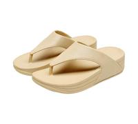 Generisch Women's Leather Toe Separator Sandals with Wedge Heel Breathable Comfortable Flip Flops Platform Slippers for the Perfect Summer Wardrobe! Trendy Platform Slippers Enjoy Summer for Any