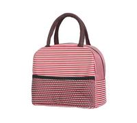 Generisch Women's Lunch Bag with Mesh Pocket and Insulated Compartment | lunch box adult for men kids work office school travel camping outdoor picnic