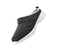 Generisch Women's Men's Semi Supportive Casual Shoes - Women's Men's Winter Slippers Warm Comfortable Mules Slippers Lightweight Slippers Household Shoes Plus Velvet Winter Slippers Couples Slippers