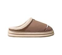 Generisch Women's Men's Slippers - Slippers Men's Winter Warm Fashionable Unisex Mules Slippers Non-Slip House Slippers Comfortable Couples Slippers Winter Slippers Household Shoes, brown, 8 UK