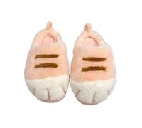 Generisch Women's Men's Slippers Winter Warm Slippers with Memory Foam Winter Comfortable Home Warm Drag Women's Platform Slippers A02