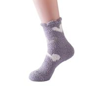 Generisch Women's Non-Slip Socks, Slipper Socks, Warm Thick Winter Socks, Cuddly Soft House Socks, Non-Slip Hut Socks, Casual Cuddly Socks, Norwegian Socks, Grandma, Mum