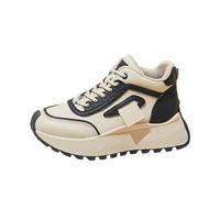 Generisch Women's Orthopaedic Sports Shoes, Women's Platform Shoes, Plantar Fasciitis Casual Shoes, Arch Fit Trainers, Cushioning, Comfortable Work Shoes, Elegant Trainers, black, 8 UK