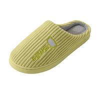 Generisch Women's Shoes 43 Ankle Boots Lippers for Women Winter Warm Memory Foam Slippers Soft Blaumann Women's Shoes, Green, 6 UK
