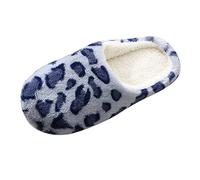 Generisch Women's Shoes 43 Width H for Women Slippers Round Velvet Shoes for Women Toe Flats Plus Leopard Women's Slippers Shoes Women's Work Shoes, gray, 10 UK