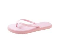 Generisch Women's Shoes Fashion Flat Flip Flops Sea Personality Pinch Cute Beach Slippers, pink, Large
