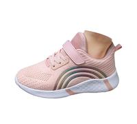 Generisch Women's Shoes Modern and Mesh and Comfort Breathable Lightweight Trendy Versatile Girls' Sports Shoes Indoor Shoes 37, pink, 1.5 UK