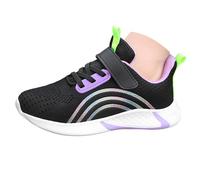 Generisch Women's Shoes Modern and Mesh and Comfort Breathable Lightweight Trendy Versatile Girls' Sports Shoes Indoor Shoes 37, purple, 10.5 UK Child