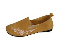 Generisch Women's Slip-On Trainers, Comfortable Shoes Without Laces, Mesh, Lightweight Fabric Shoes, Slip-On Shoes, Women's Running Shoes, Orthopaedic Breathable Elegant Gym Trainers, Sports Shoes