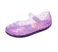 Generisch Women's Slippers 42 Sandals Jelly Mary Jane Dance Party Cosplay Shoes for Children Toddler Slippers Size 37 Boys, purple, 12 UK Child