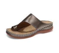 Generisch Women's slippers, comfortable women's slippers for everyday wear, leisure and work. Toe post design for casual clothing in summer. Slip-on style with flat sole, ultimate relaxation., khaki