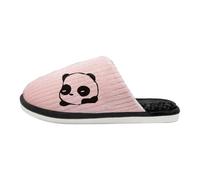 Generisch Women's Slippers with Animal Design, Soft Comfortable Slippers for Cute Animal Motifs, Cosy Indoor Outdoor Slippers for Everyone, Light pink, 8.5 UK