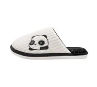 Generisch Women's Slippers with Animal Design, Soft Comfortable Slippers for Cute Animal Motifs, Cosy Indoor Outdoor Slippers for Everyone, White, 5 UK