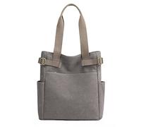 Generisch Women's Student Casual Handbag Canvas Travel Shoulder Tote Bag for Men and Women Shopping Bag Easter Bunny Bags, gray, One Size