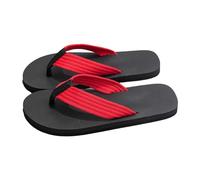 Generisch Women's Summer Flip Flops Sandals with Footbed Slippers Men Beach Casual Barefoot Shock Absorbing Soft Supportive Washable Quick-Drying Shower Shoes Men Non-Slip, red, 5 UK