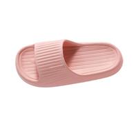 Generisch Women's Summer Pair Slippers, Multicoloured, for Home, Non-Slip, for Indoor, Bathroom, Beach, Large Size, Soft Bottom, pink, 8.5 UK