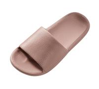 Generisch Women's Summer Pair Slippers, Multicoloured, for Home, Non-Slip, for Indoor Use, Bathroom, Beach, Large Size, Soft Bottom, pink, 7 UK