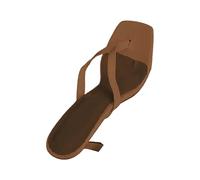 Generisch Women's Summer Sandals with Toe Separator, Flat Beach Sandals, Open Toe Sandals, Comfortable Women's Sandals, Toe Area, Leisure Sandals, Non-Slip Outdoor Sandals, Size 38-48 (Black, Grey