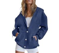 Generisch Women's Sweat Jacket, Jacket with Zip, Oversize Tops, Zip Sports Jacket, Women Long Sleeve Sweatshirt, Lightweight Sports Jackets, Women's Jackets, Casual Bomber Jacket, Sports Crossing