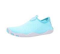 Generisch Women's Swimming Shoes: Unisex Bathing Shoes, Men's Water Shoes, Wide Toe Box Barefoot Shoes, Quick Drying, Lightweight, Breathable Aqua Shoes, Kayaking Toe Shoes, lightblue, 8 UK