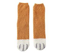 Generisch Women's Thermal Socks, Hut Socks, Stopper Socks, Thick Warm Winter Socks, Soft Cuddly House Socks, Non-Slip, Cottage Socks, Cute Christmas Socks, Floor Socks, Grandma, Mum