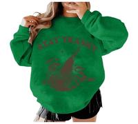 Generisch Women's Tight Funny Raccoon Bohemian Aesthetic Cute Stay Garbage Oversized Raccoon Hoodie Sweatshirt Fabric, Green, XXL