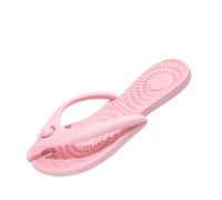 Generisch Women's Toe Separator in Funny Fish Design - Original Flip Flops with Textured Sole | Funny Bathing Shoes for Beach, Pool and Home, Style I04 Pink, 5 UK