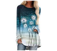 Generisch Women's Tops, PrintClubbing, Regular Top, Rave Outfit, Women's Sexy, blue, XL