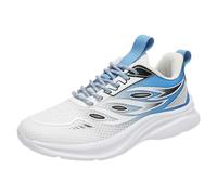Generisch Women's Trainers, Comfortable, Breathable Mesh Running Shoes for Couples in Sporty Leisure Look, blue, 12 UK