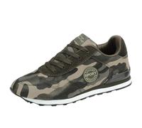 Generisch Women's trainers, sports shoes, comfortable, wide leisure shoes, flat with soft footbed, running shoes, non-slip, wear-resistant, walking shoes, elegant work shoes for all seasons, Army
