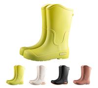 Generisch Women's Wellington Boots Rain Shoes Summer Waterproof Non-Slip