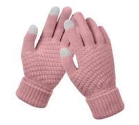 Generisch Women's Winter Gloves - Soft Touchscreen Function Non-Slip Grip - Women's Winter Gloves with Heat Lining for Cycling Sports Driving Riding Camping Hiking Outdoor Travel