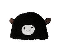 Generisch Women's Winter Warm Windproof Hat Ski Riding Fleece Warmer Cute Cartoon Sheep Ear Hat Cute Cap for Women Girls, black, One Size