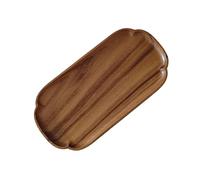 Generisch Wooden Serving Plate, Charcuterie Serving Plate for Food, Decoration, for Hallway, Coffee Table, Home, Kitchen, Lunch, Dinner, Party, Barbecue and Living Room