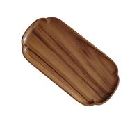 Generisch Wooden Serving Plate, Cheese Plate, Decorative Serving Plate, for Use in Kitchen, Dinner and Lunch, BBQ Parties, Home, Living Room, Coffee Table and in