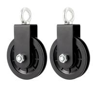 Generisch Workout Pulley - Pack of 2, Smooth, Universal Fitness Equipment, 360 Degree Rotating Traction Roller System for Weightlifting Cable Machine in the Gym