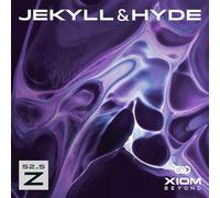 Generisch Xiom Jekyll & Hyde Z 52.5 2.1 mm Black Table Tennis Pad