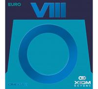 Generisch Xiom Omega 8 VIII Euro Table Tennis Pad (Red, Max)