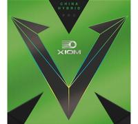 Generisch Xiom Vega Pro Hybrid Table Tennis Pad (Black, Max)