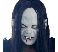 Generisch Yamamura Sadako Horror Ghost Latex Mask Horror Headwear for Halloween Carnival Costume Party Props