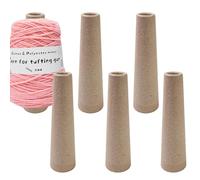 Generisch Yarn Ball Cones - Thick Paper Wool Wrap Sleeve | DIY Knitting Spools and Weaving Tubes for Centre Pull Cakes | Durable Winders for Craft Accessories, Crochet Yarn Holder, Lightweight